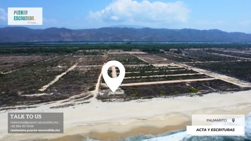Terreno Frente al Mar de 2060m2
