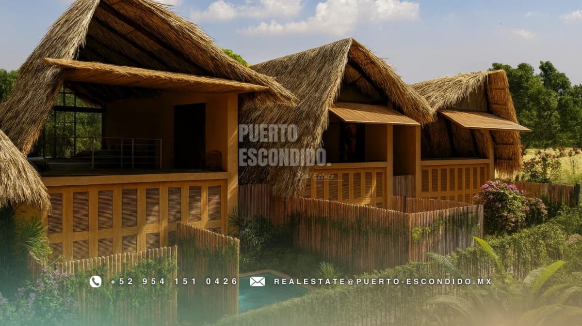 Villa en front de mer à Playa Tijera, Puerto Escondido — la véritable villa de 2 chambres listée à 211 418 USD, présentée dans ce guide