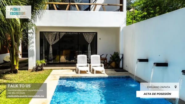 Modern Home Near Zicatela Beach
