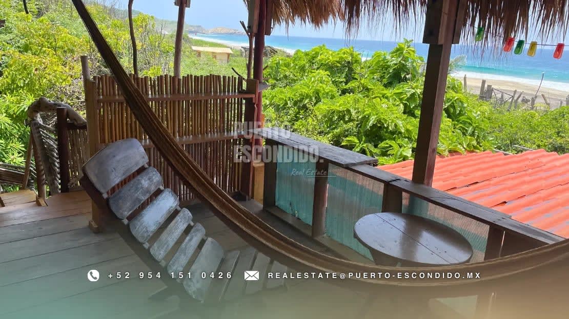 Terreno Frente al Mar con Cabañas Ecológicas - Miniatura 7