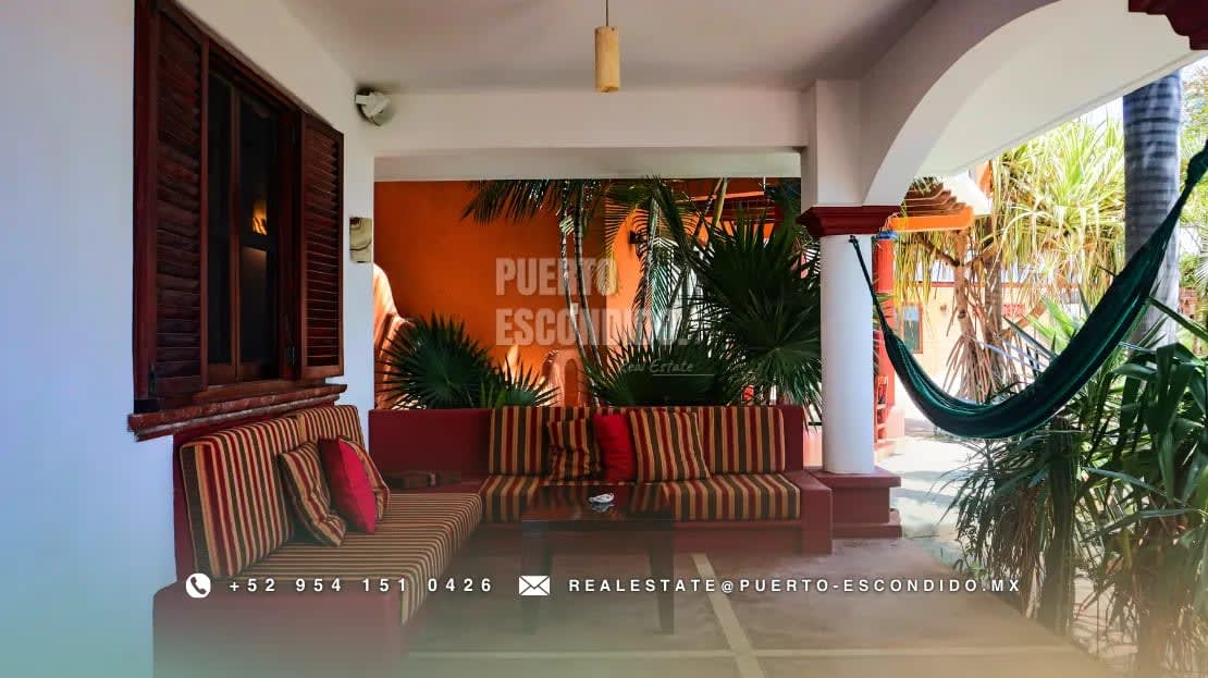 Impresionante casa con vistas al mar en Zicatela - Miniatura 8