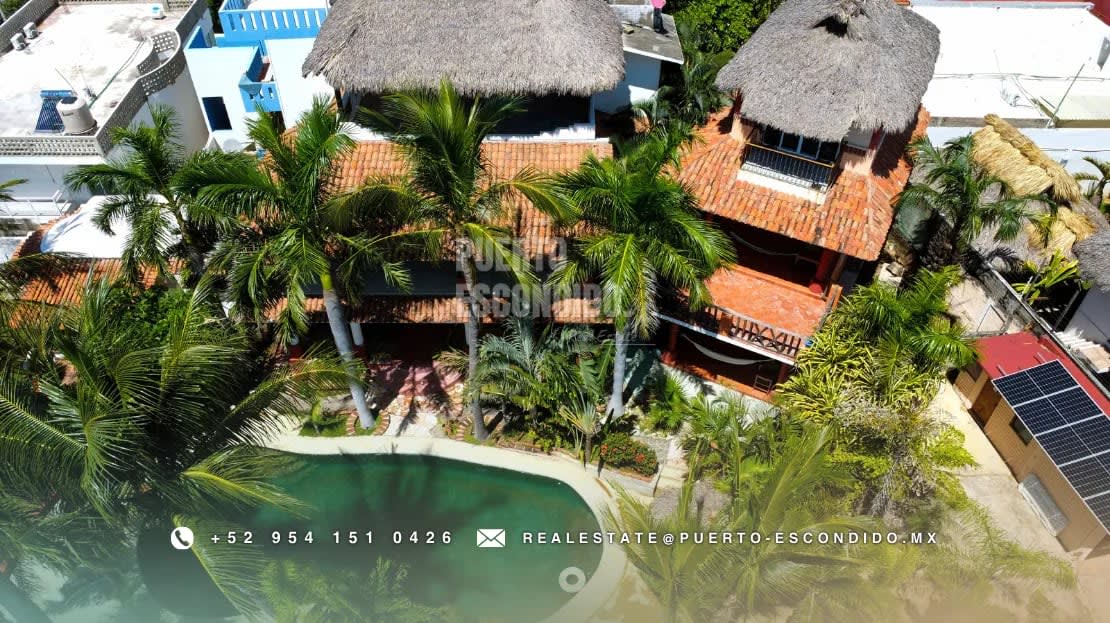 Impresionante casa con vistas al mar en Zicatela - Miniatura 10