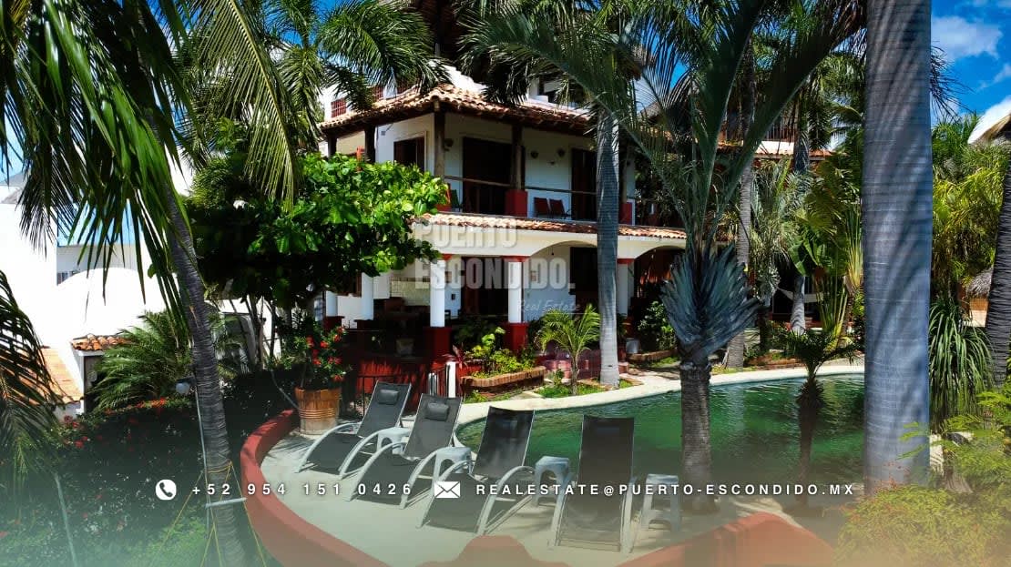 Impresionante casa con vistas al mar en Zicatela - Miniatura 15