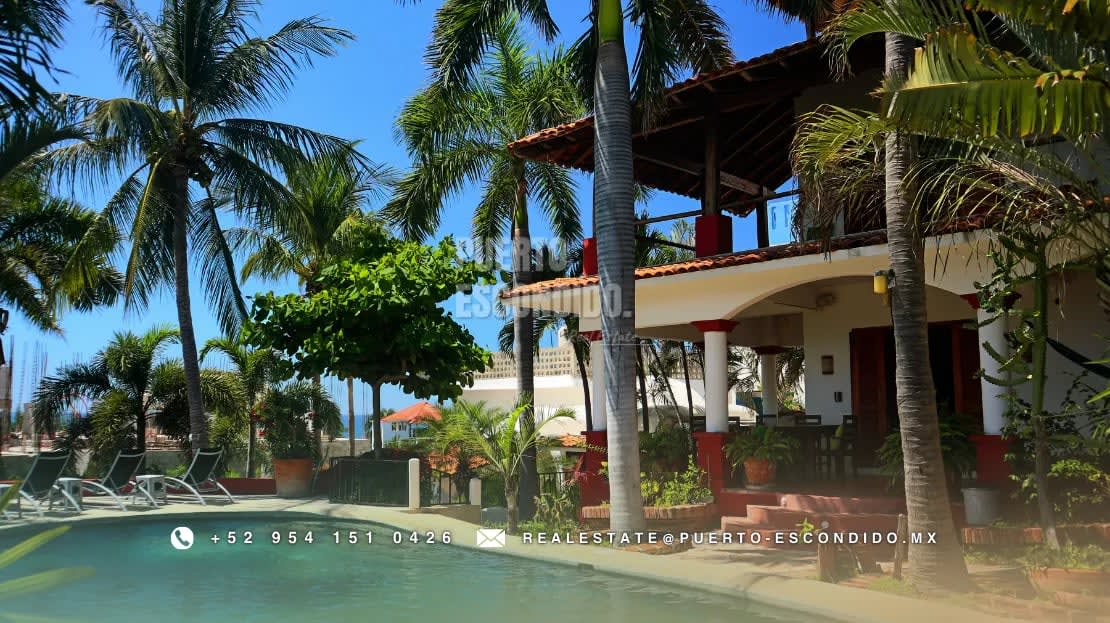 Impresionante casa con vistas al mar en Zicatela - Miniatura 24
