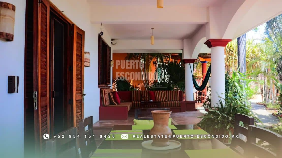 Impresionante casa con vistas al mar en Zicatela - Miniatura 28