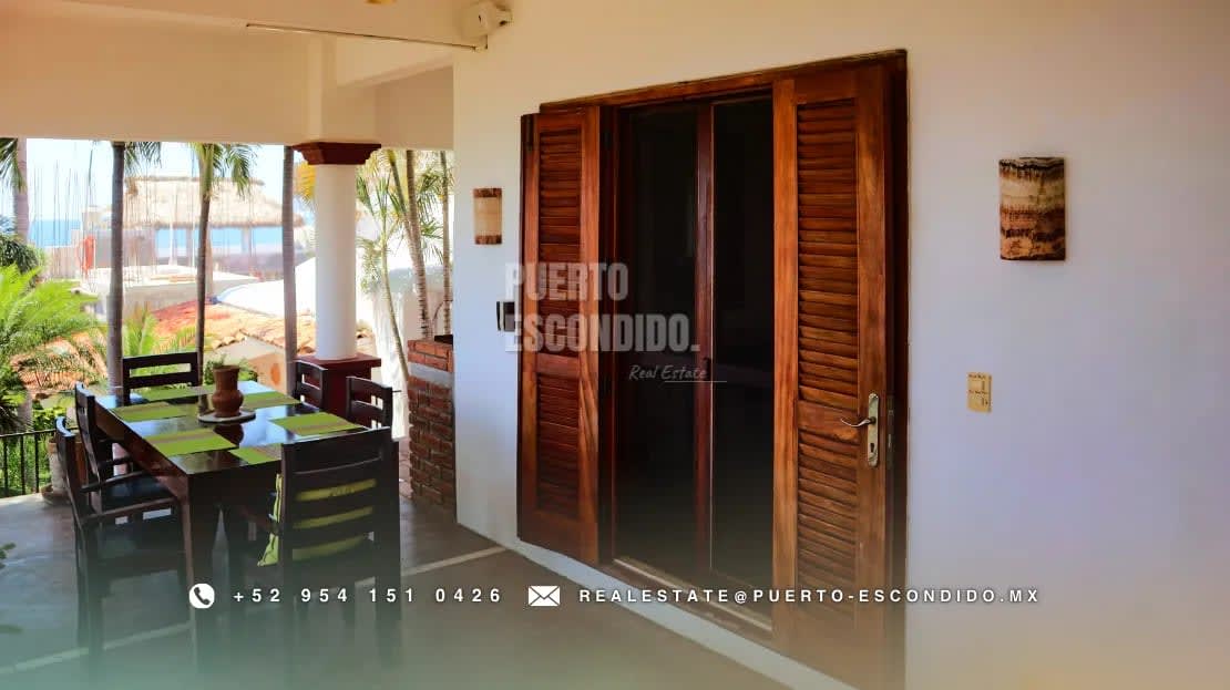 Impresionante casa con vistas al mar en Zicatela - Miniatura 30