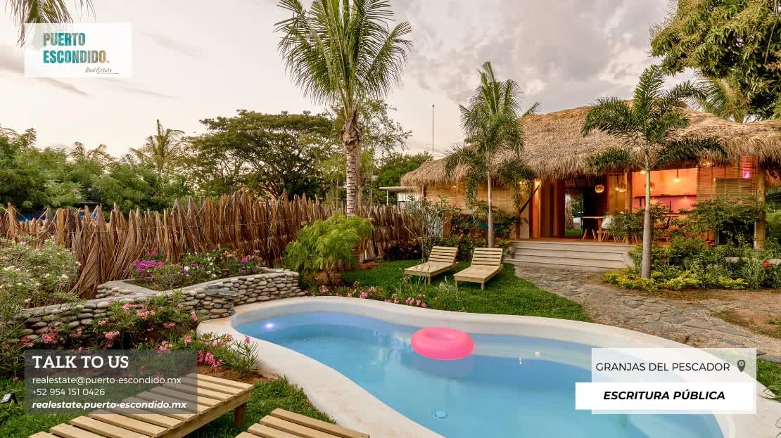 Casa Tropical con Alberca y Guesthouse - Miniatura 7