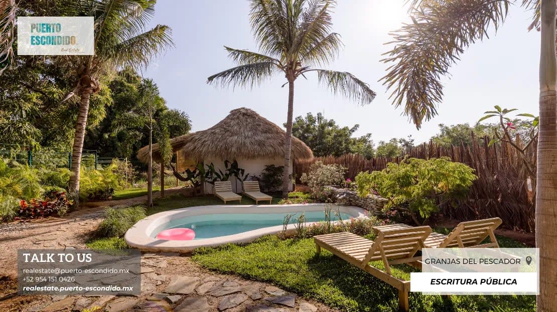 Casa Tropical con Alberca y Guesthouse - Miniatura 9