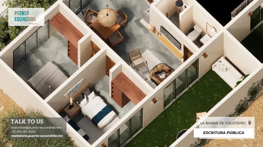 Casas de 1 y 2 Dormitorios con Vistas al Mar - Miniatura 14