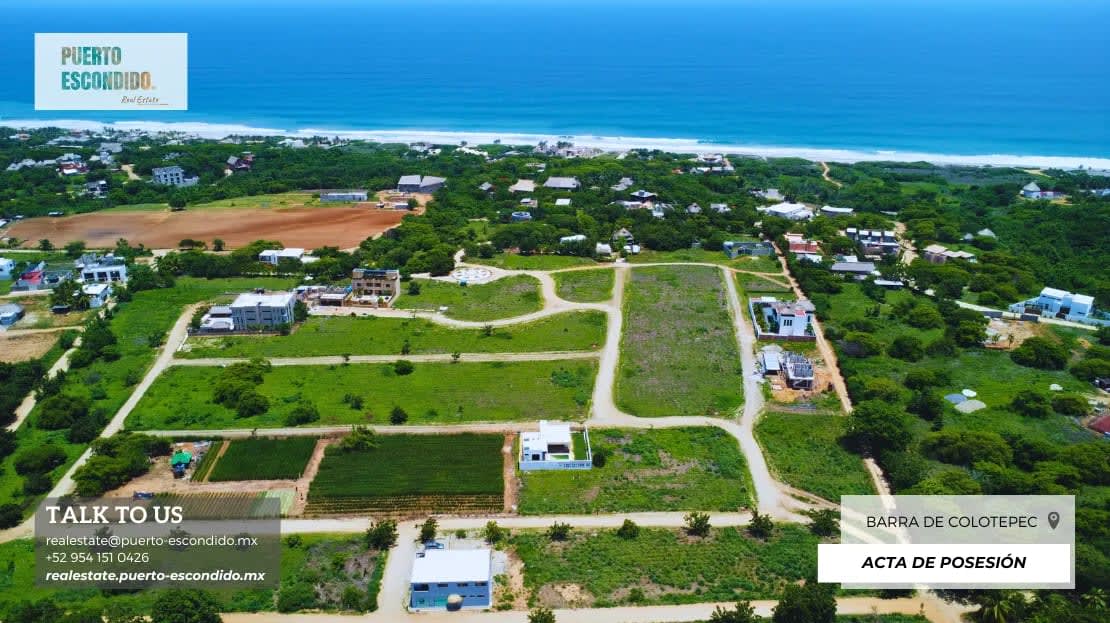 Lotes con Vista al Mar en Barra de Colotepec - Miniatura 8