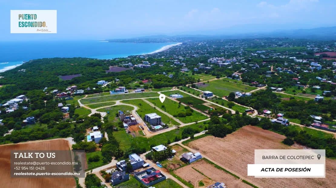Lotes con Vista al Mar en Barra de Colotepec - Miniatura 9