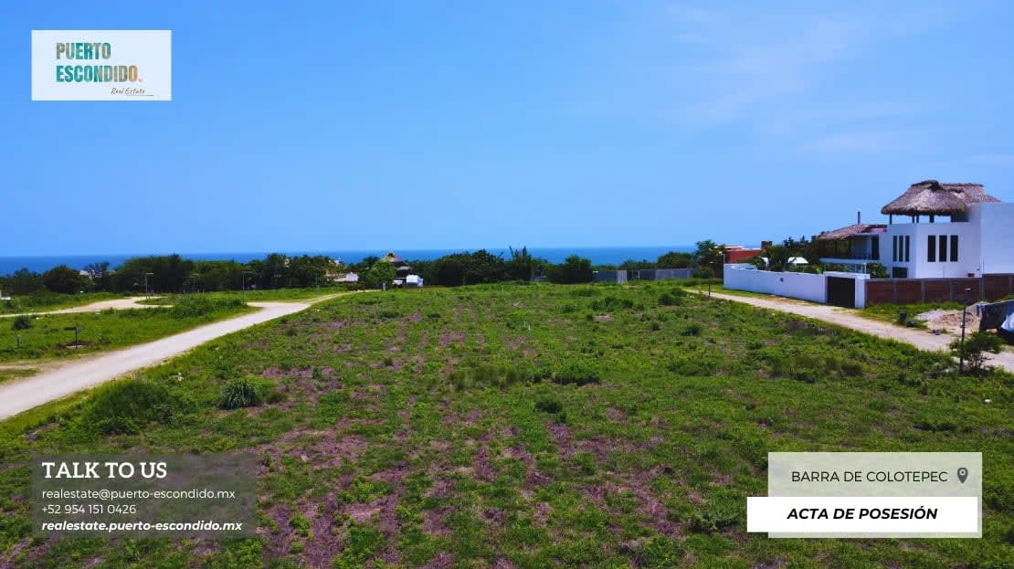 Lotes con Vista al Mar en Barra de Colotepec - Miniatura 11