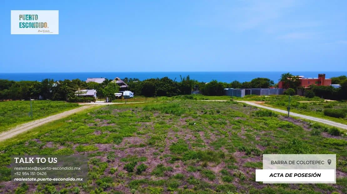Lotes con Vista al Mar en Barra de Colotepec - Miniatura 12
