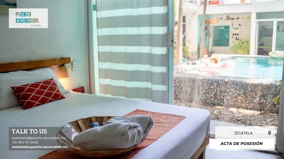 Hostal en Operación con Alta Rentabilidad en Zicatela - Miniatura 9