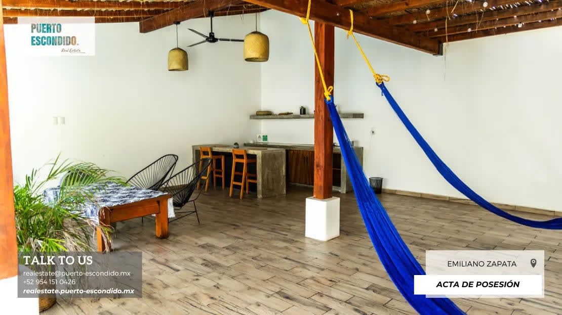 Casa Moderna Cerca de Playa Zicatela - Miniatura 8