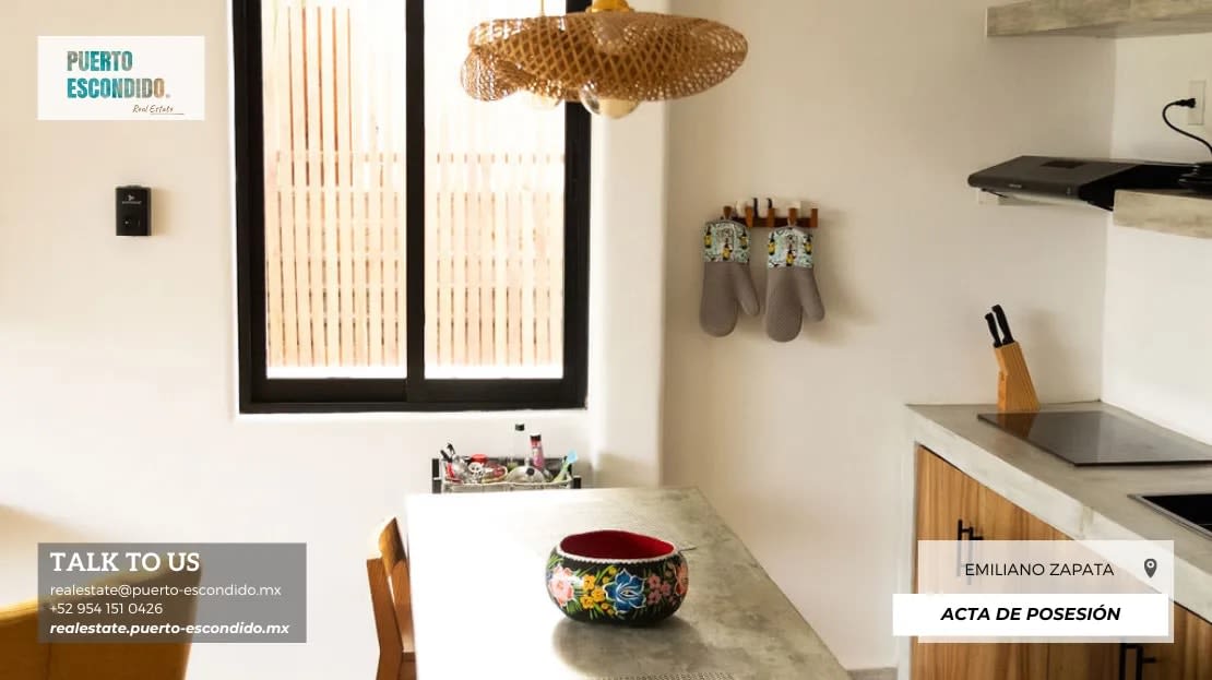 Casa Moderna Cerca de Playa Zicatela - Miniatura 10