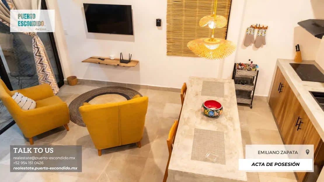 Casa Moderna Cerca de Playa Zicatela - Miniatura 16