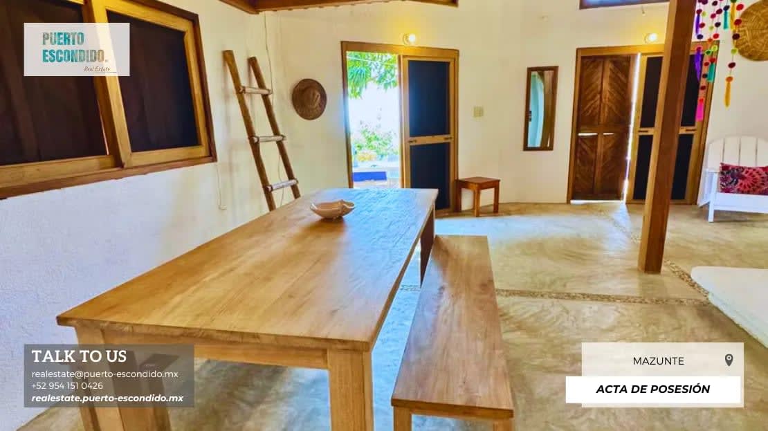 Casa con Vista al Mar en Mazunte - Miniatura 13