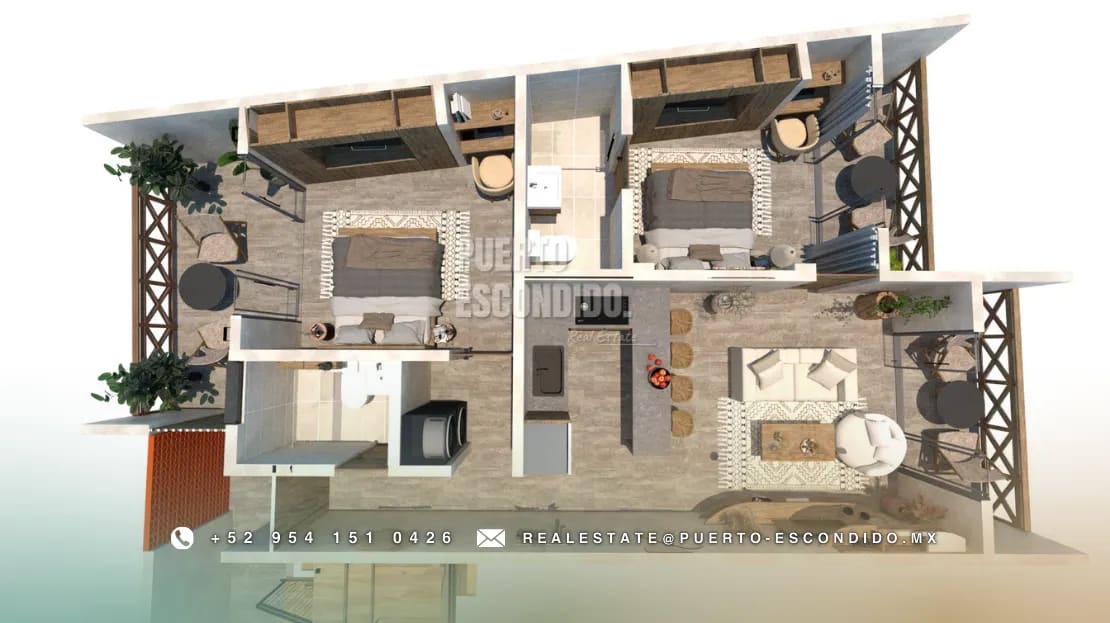 Condominios de lujo en Punta Zicatela - Miniatura 32