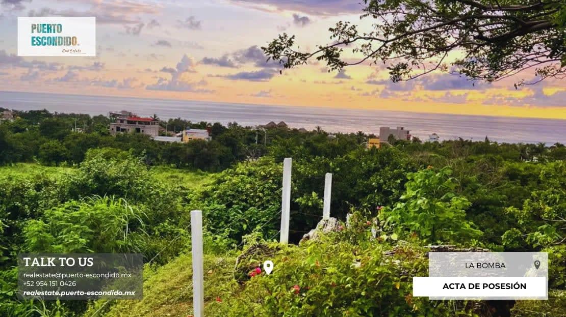 Terreno con Vista al Mar en Linda Vista, La Bomba - Miniatura 6