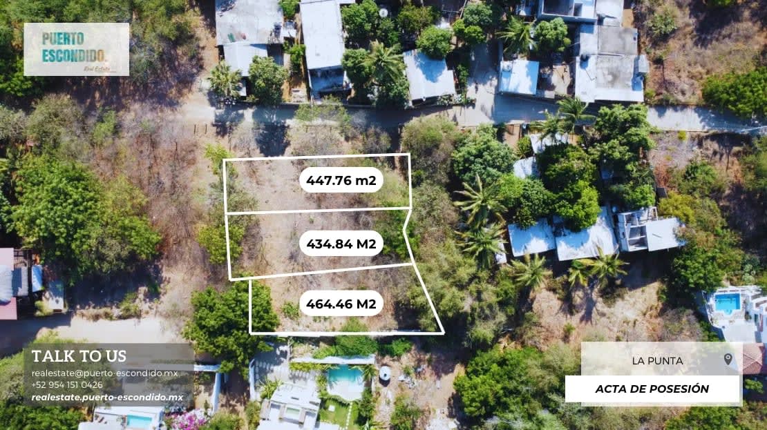 Three Prime Lots in Punta Zicatela