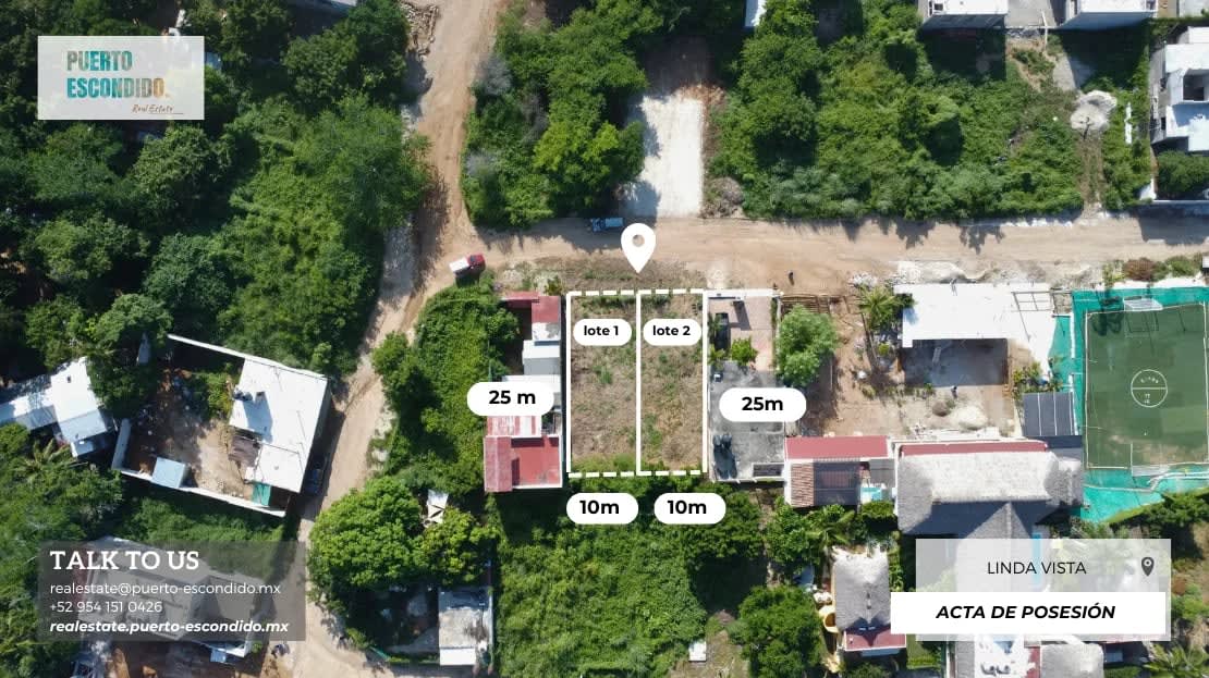 SOLD Unique Opportunity: Last Land in the Heart of Puerto Escondido