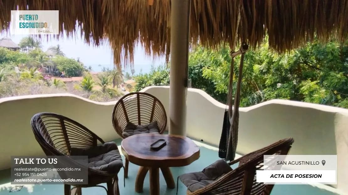 Casa de huespedes con vista al mar San Agustinillo - Miniatura 7