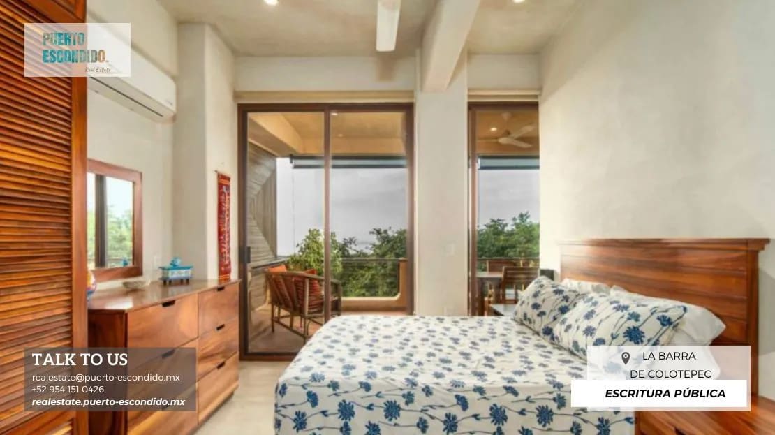 Condominio con vistas al mar en la Barra de Colotepec - Miniatura 6