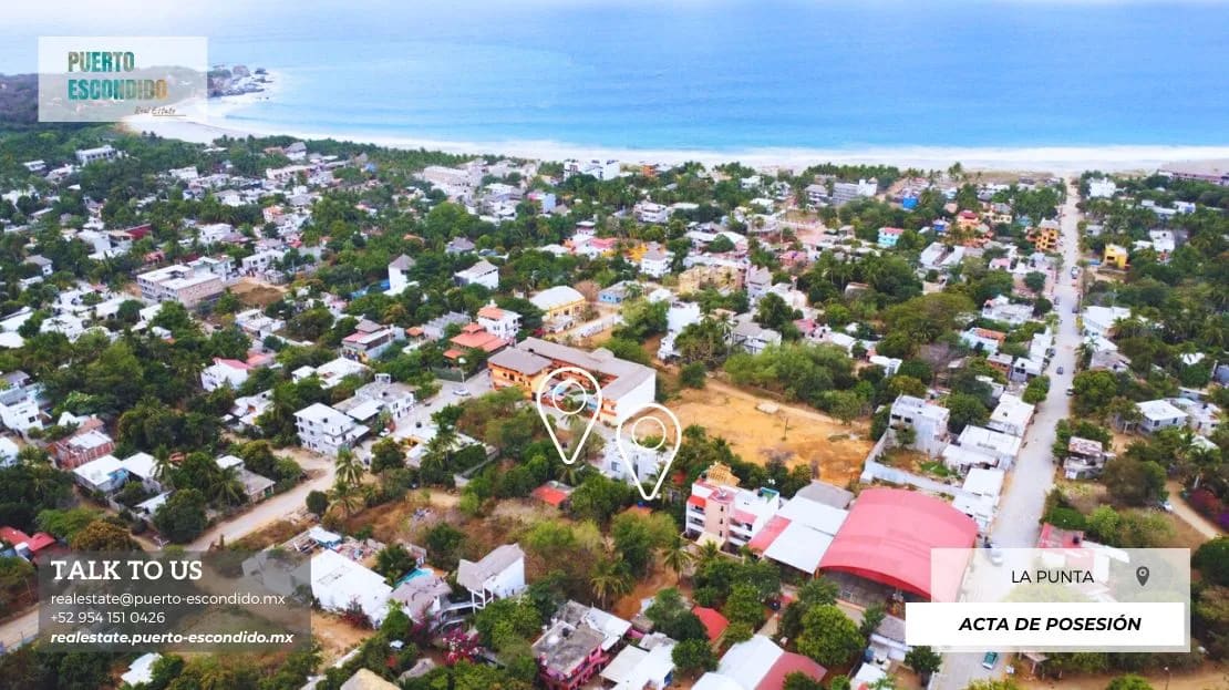 Ubicación Privilegiada, Lotes en La Punta de Zicatela - Miniatura 6