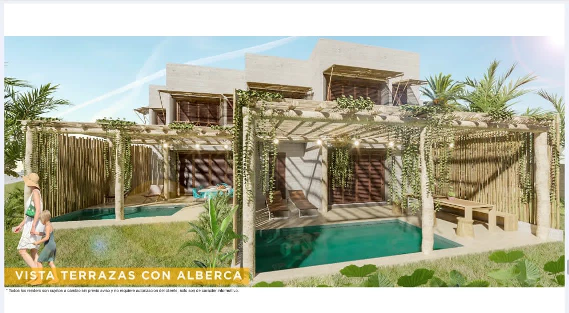 Villa Pie de playa en Preventa en Roca Blanca, Puerto Escondido - Miniatura 11