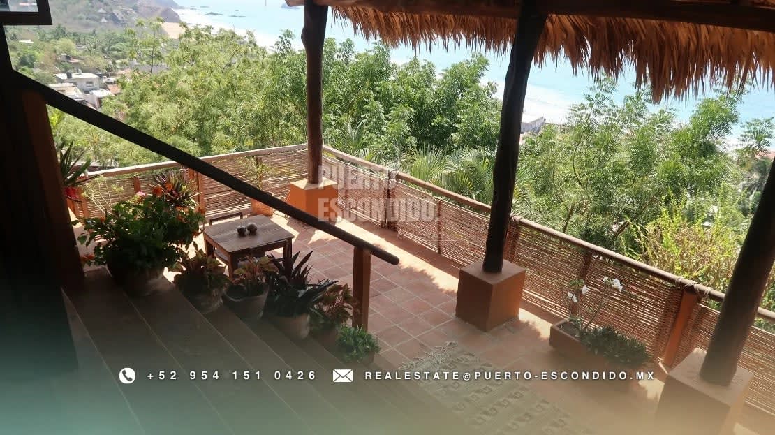 Villa Oaxaqueña Auténtica con Vistas al Mar — San Agustinillo - Miniatura 10