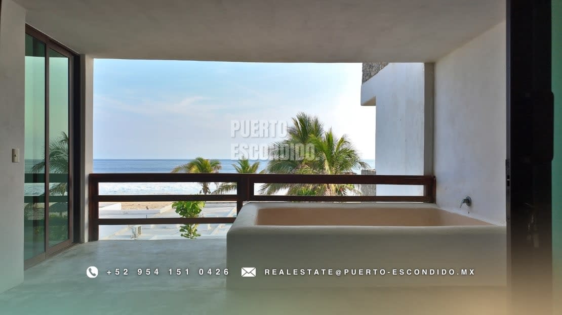 Departamento Nuevo de 2 Recámaras Frente al Mar #2 - Miniatura 12