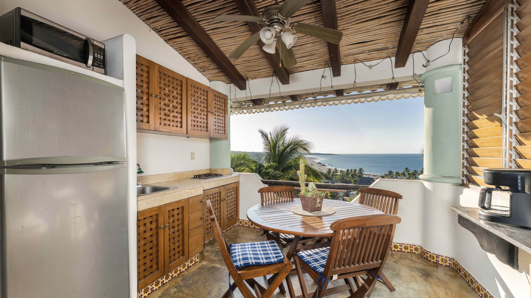 Condominio con vista a toda la playa de Zicatela