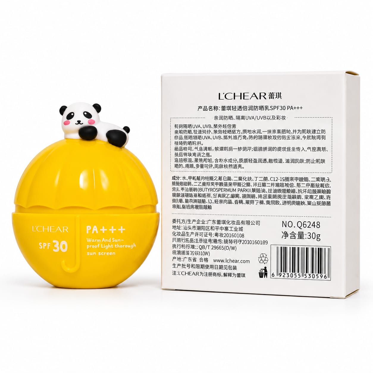 L'CHEAR Baby Sunscreen SPF 30 PA+++ – Gentle Broad Spectrum UV Protection (30g)