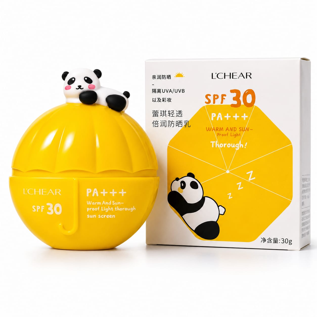 L'CHEAR Baby Sunscreen SPF 30 PA+++ – Gentle Broad Spectrum UV Protection (30g)