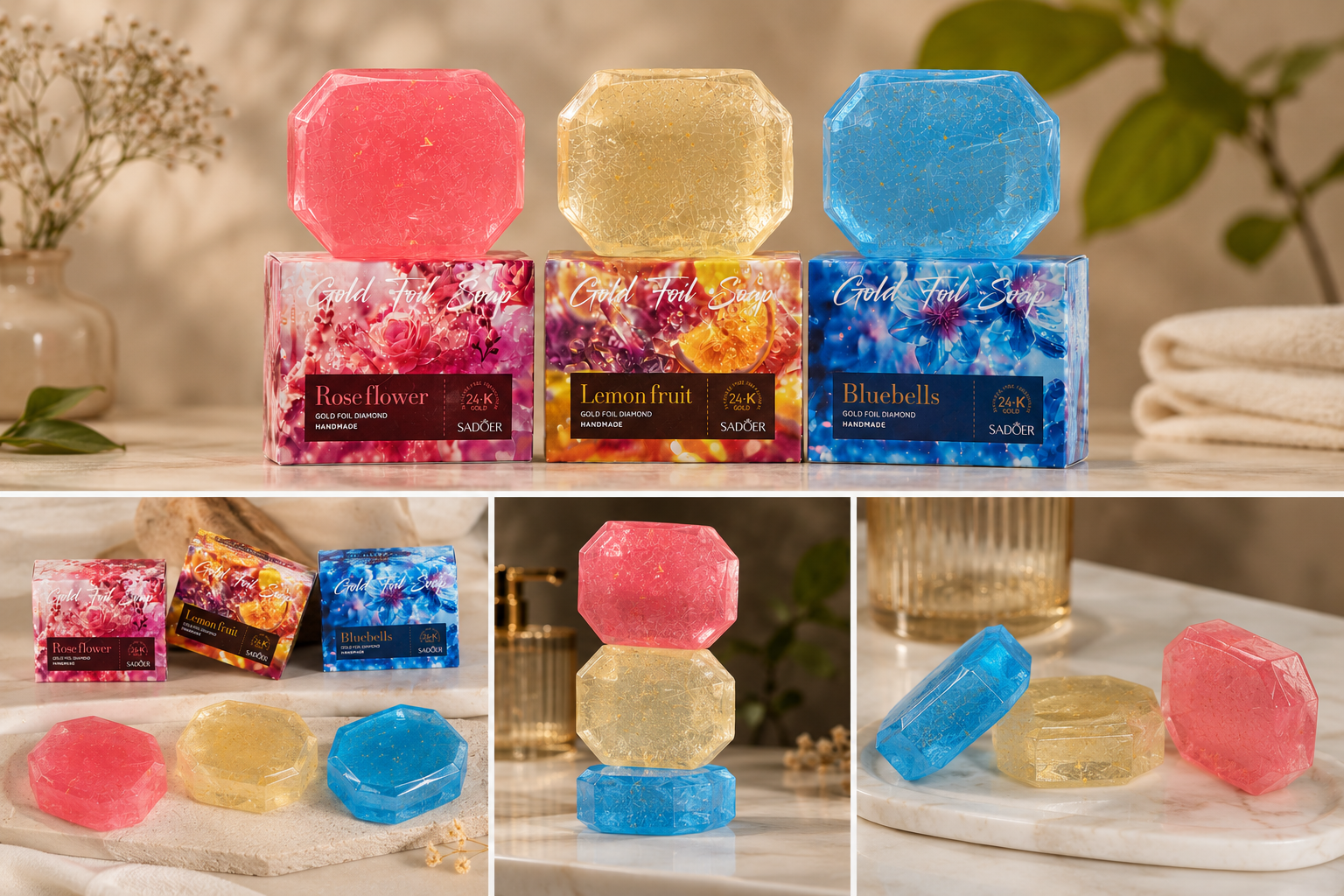 SADOER GOLD FOIL Soap image 4