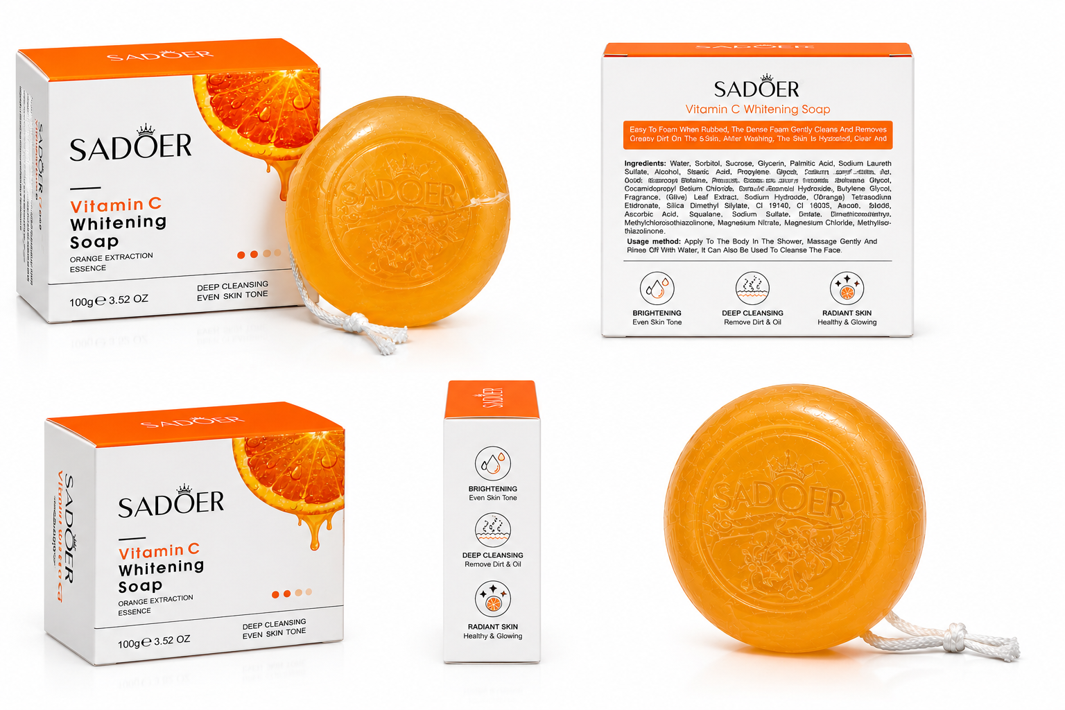 SADOER VITAMIN C WHITENING Soap image 3