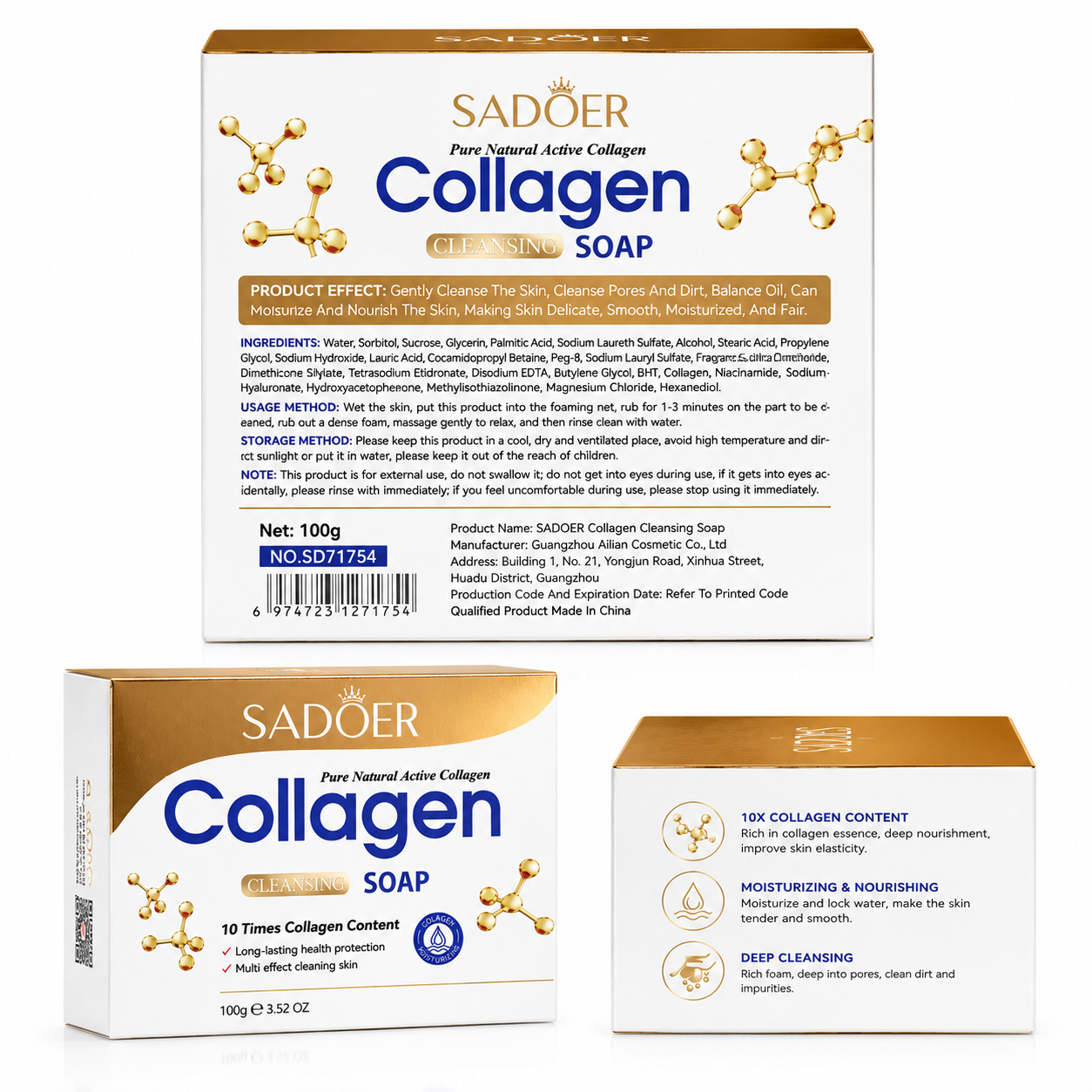 SADOER COLLAGEN Soap image 3