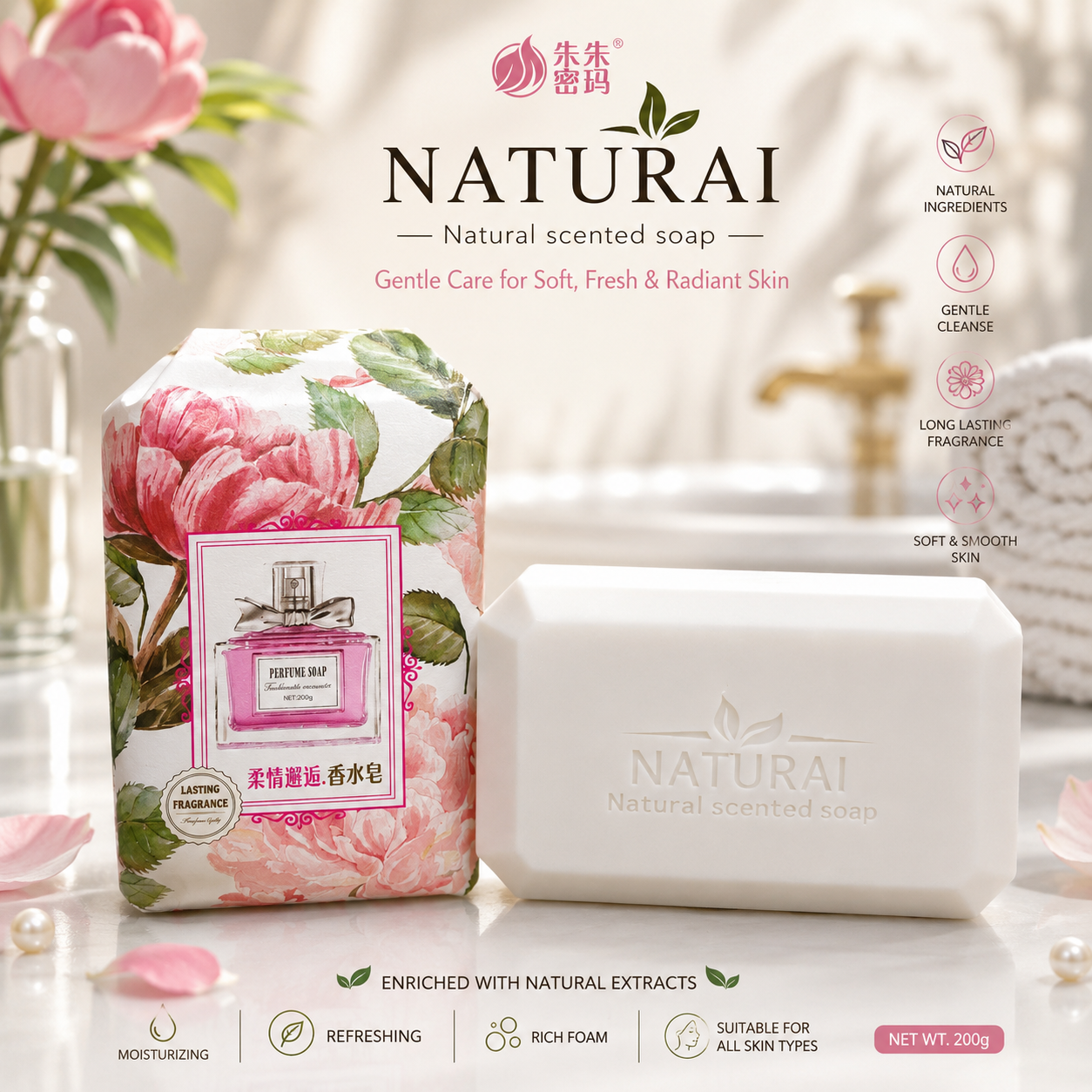 NATURAI SENTED Soap