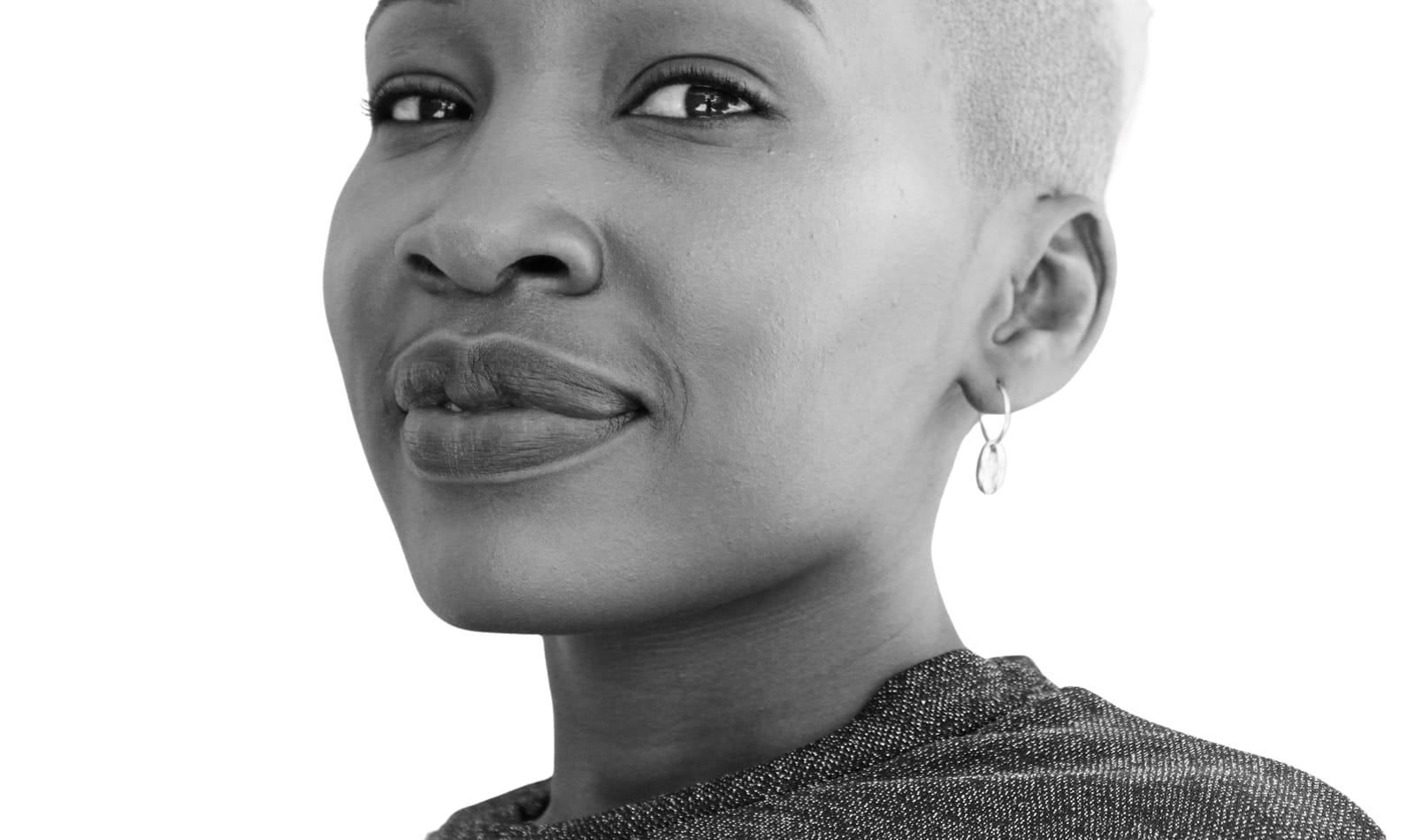 Portrait representing courage and care