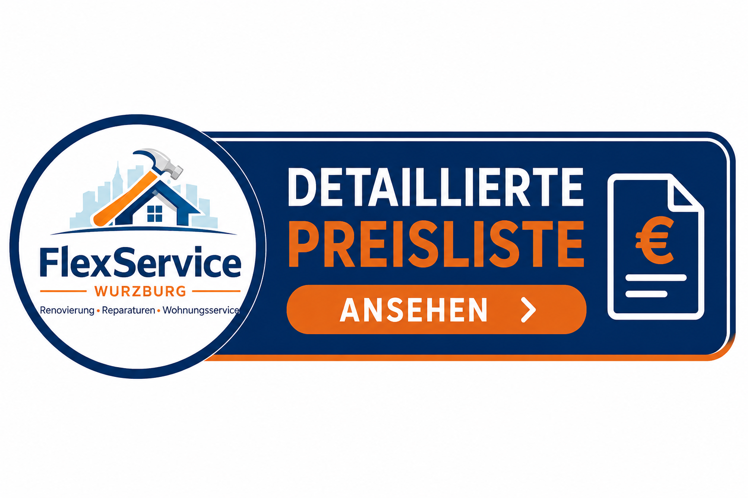 Detaillierte Preisliste