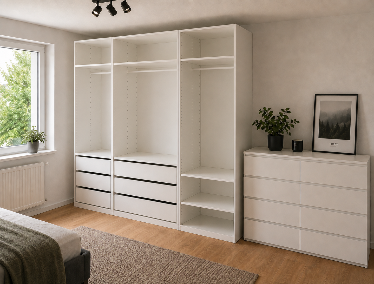 Möbelmontage Würzburg – Kleiderschrank Ankleide aufbauen