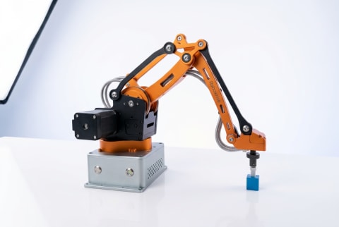MT4 Edu Kit – 4-Axis Metal Robotic Arm (0.1mm Repeatability, ROS)