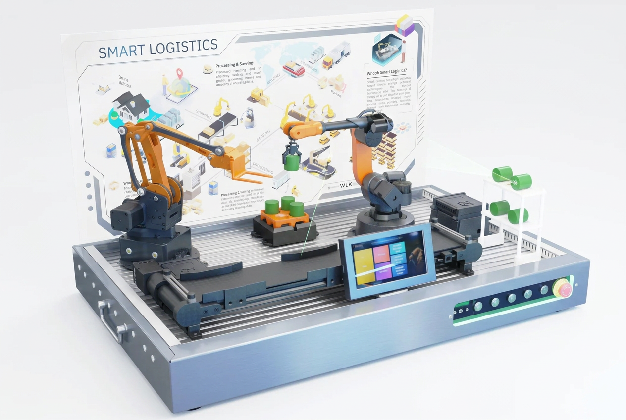 Logistic Warehouse Cell (MT4 + Mirobot Integration) - Image 1