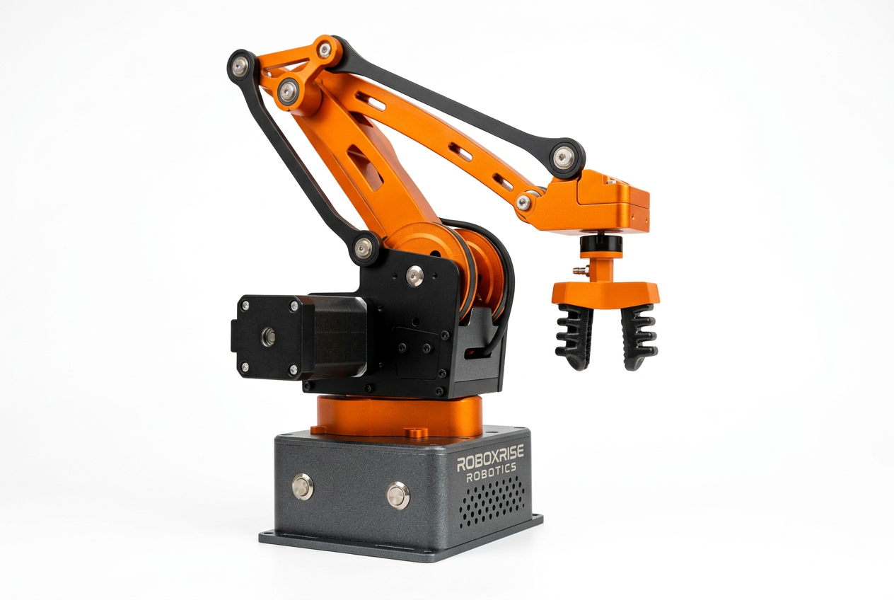 MT4 Edu Kit – 4-Axis Metal Robotic Arm (0.1mm Repeatability, ROS) - Image 4
