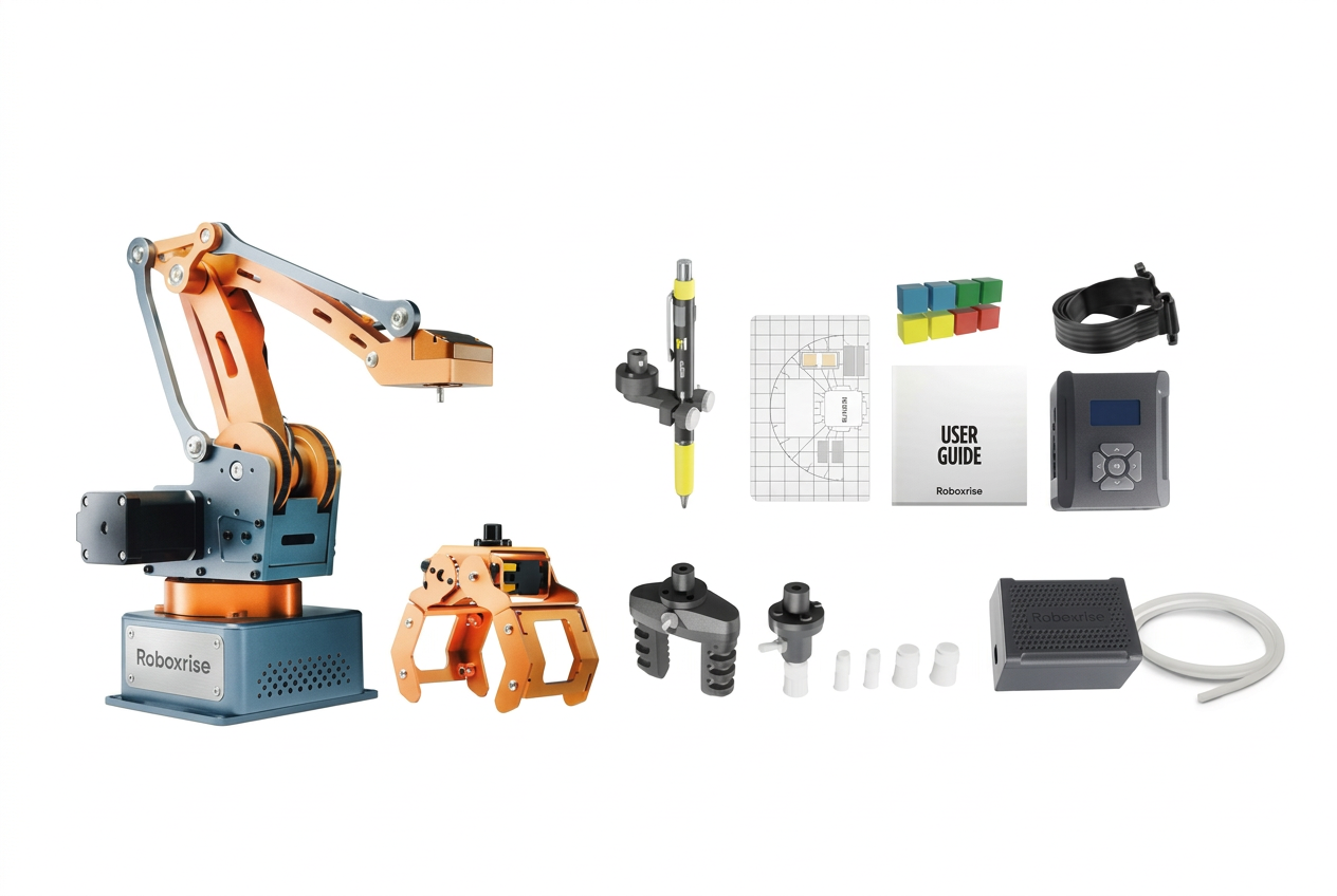 MT4 Edu Kit – 4-Axis Metal Robotic Arm (0.1mm Repeatability, ROS) - Image 2