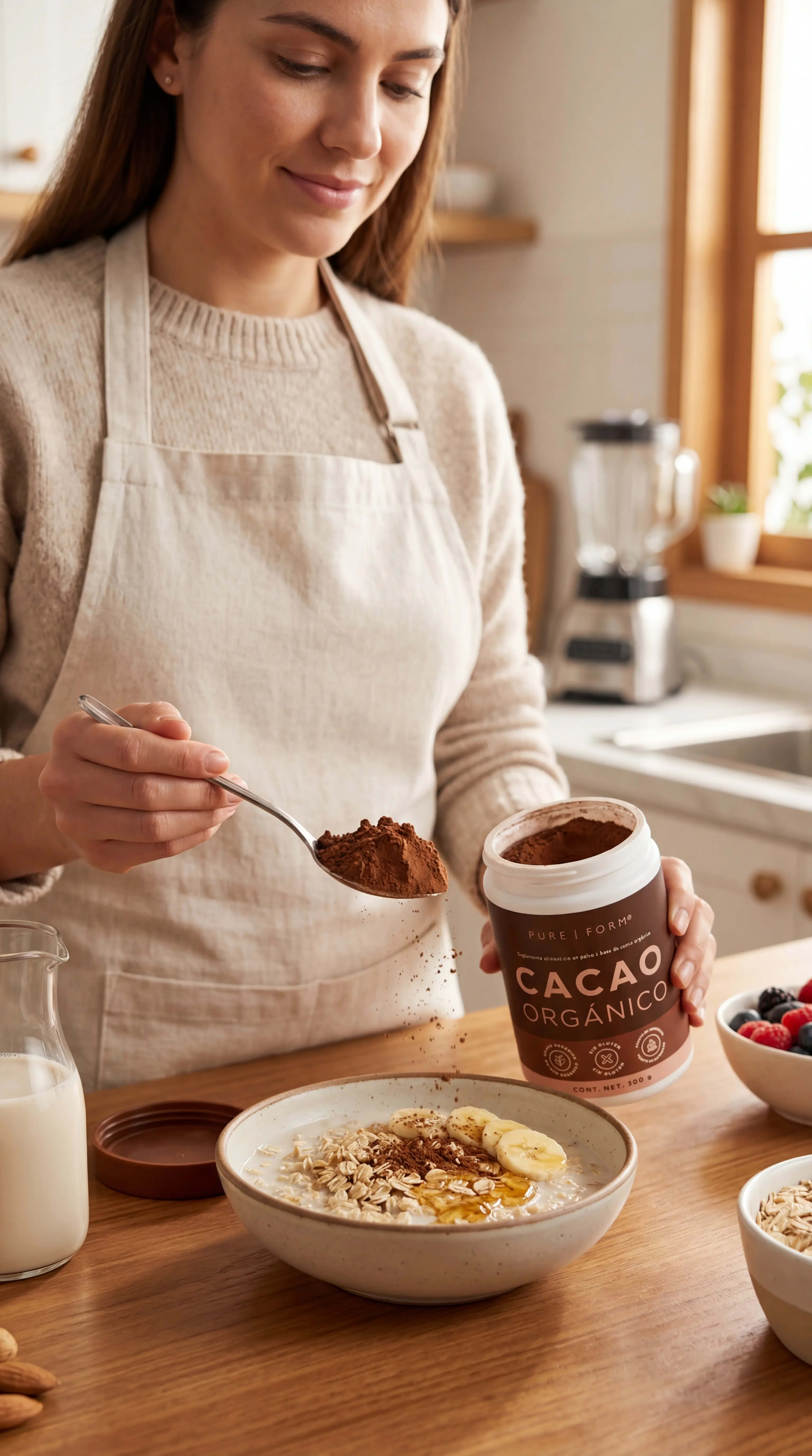 Nosotros vs Otras marcas - Cacao Orgánico Pure Form