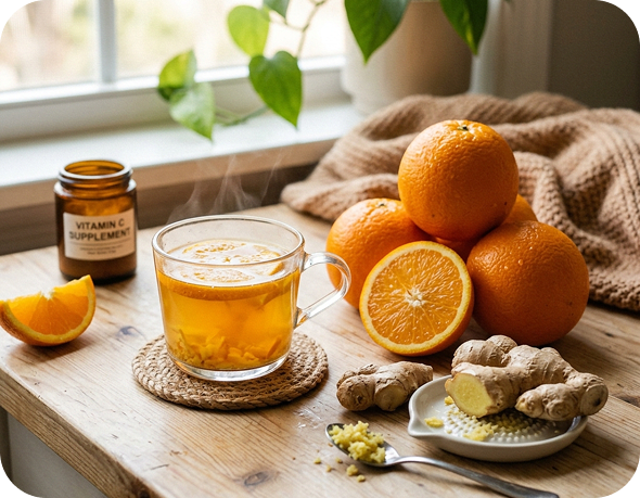 Vitamina C con Jengibre 60 Cápsulas — Vita Pulse