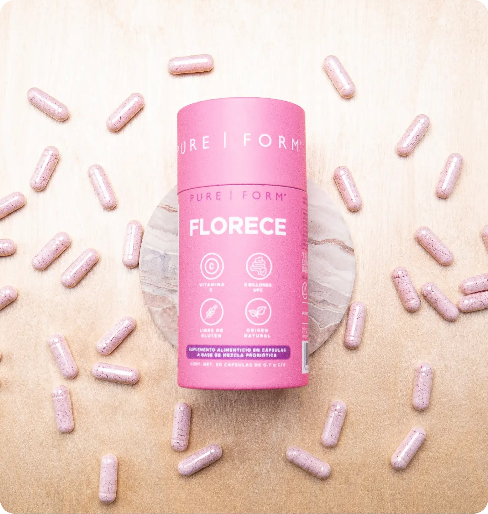 Pure Form: Florece 90 Cápsulas