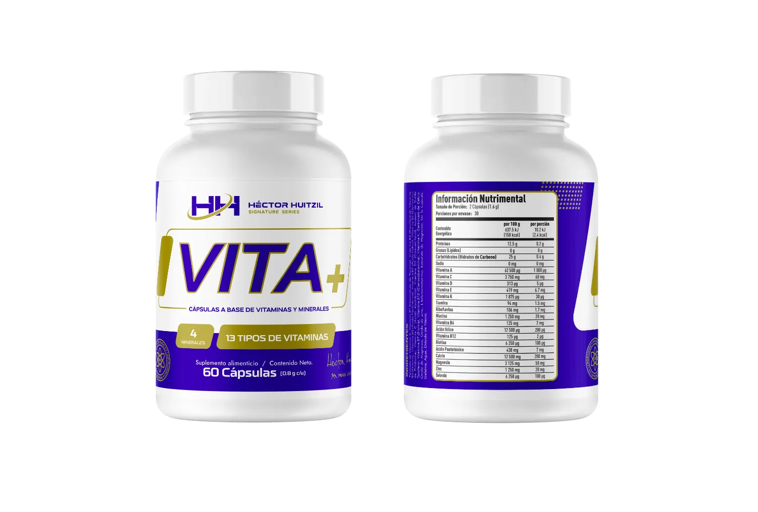 Vita Plus cápsulas multivitamínico